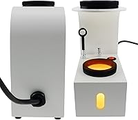 Vista 4 de Luz LED polariscopio con filtros giratorios de vidrio, probador polarizador de joyas, lupa, herramientas de identificación de gemas