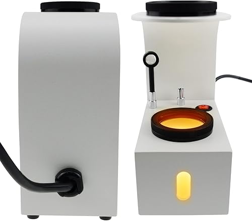 Miniatura 4 de Luz LED polariscopio con filtros giratorios de vidrio, probador polarizador de joyas, lupa, herramientas de identificación de gemas para uso en