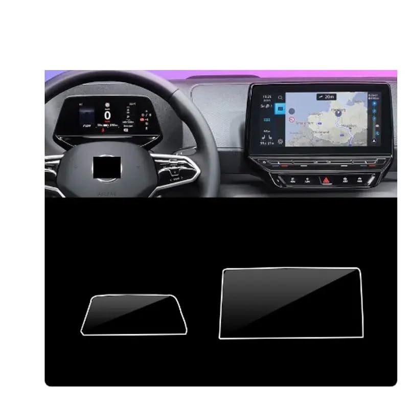 Tableau de bord ID Buzz 2023 protecteur écran voiture verre trempé GPS
