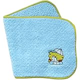 シモジマ モーニング 今治 刺繍 タオルハンカチ コンパクトタオル キャラクター 昭和レトロ 日本製 (CAP GIRL)