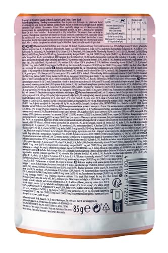 Happy Cat Young Meat in Sauce Kitten & Junior Land Ente Pouch 85 g