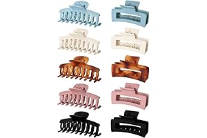 Vsiopy Caimanes para el Cabello para Mujeres - 10 Piezas