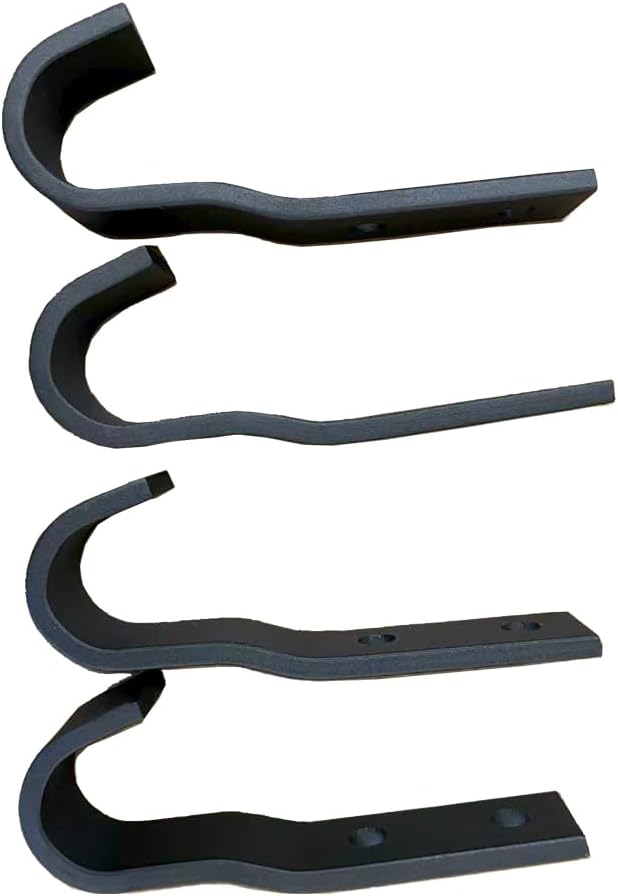 Wall Mount Hooks, Multifunctional Wall Mounted Pull Up Bar Four Hooks with Wall Mount Screws