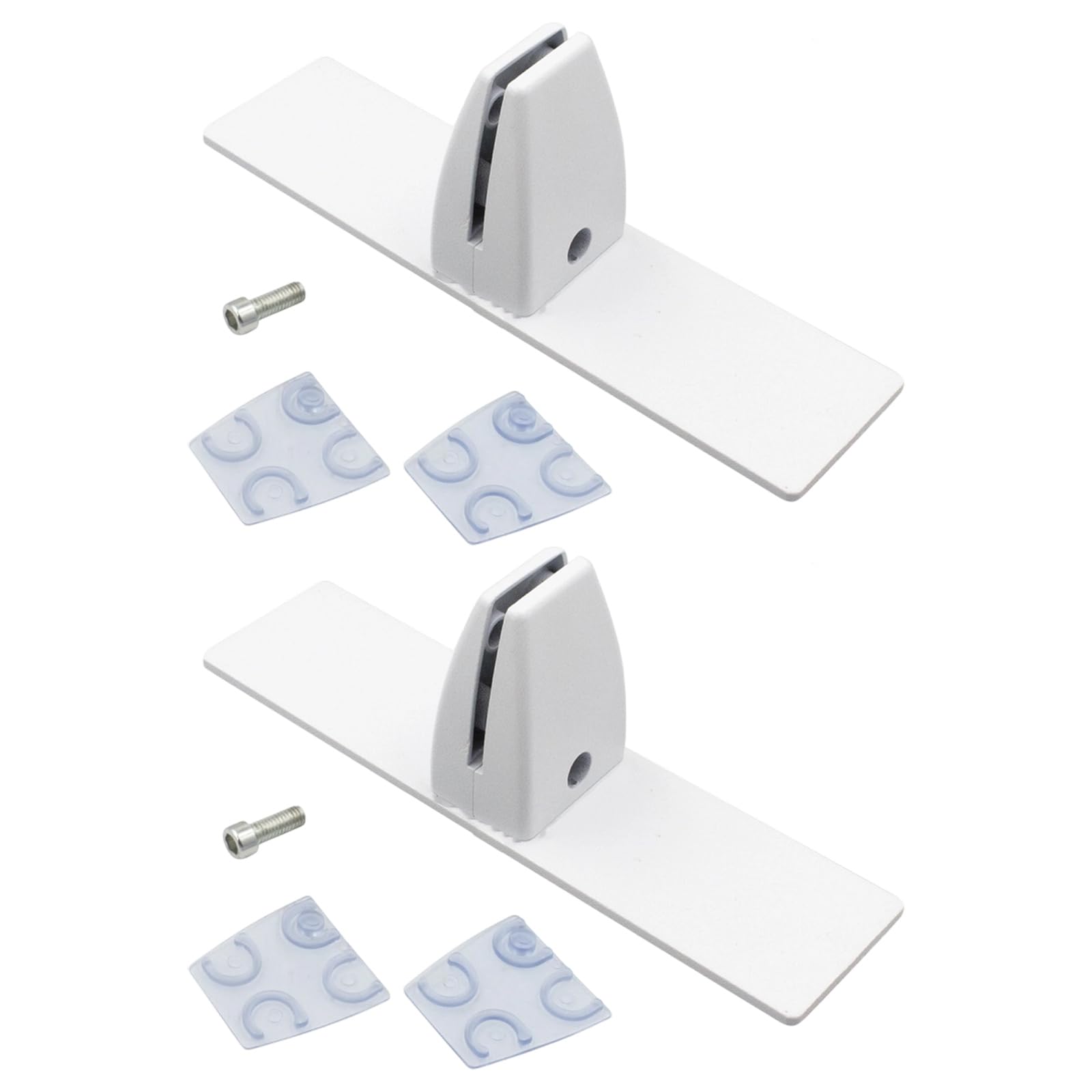 Quick Install Fireplace Bracket (with Adjustable Clips) Vertical Screen Partition Clamp Screen, Door, Panel Vertical Screen Partition Clamps
