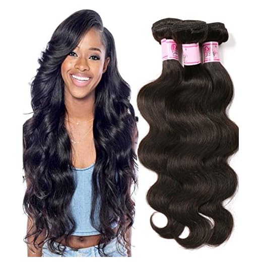 Beauty Forever Indian Body Wave Hair 3 Bundles Hair Extensions 100% Unprocessed Human Virgin Hair Weaves Natural Color 95-100g/pc (16 18 20)
