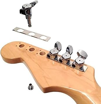 Hipshot Grip-Lock Vintage 6 موالفات متداخلة مضمنة مغلقة 8.5 مم مع لوحة تثبيت عالمية ، Chrome