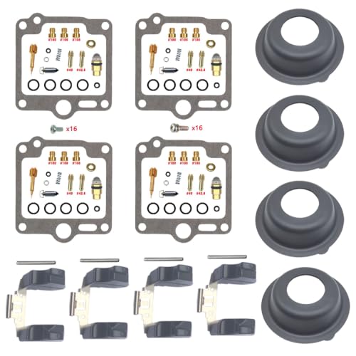 Kit de réparation carburateur XJ900F 1986-1992 avec joints nitrile et pièces POM