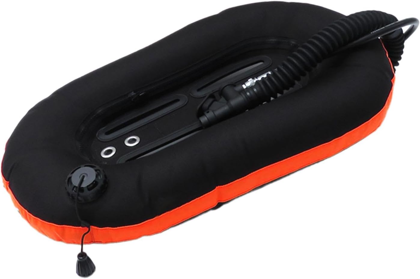 Diving Donut Wing Single Tank Buoyancy Compensator Cylinder Nylon Lightweight Equipment with Low Pressure Hose Suitable for Scuba Diving Snorkeling Tr