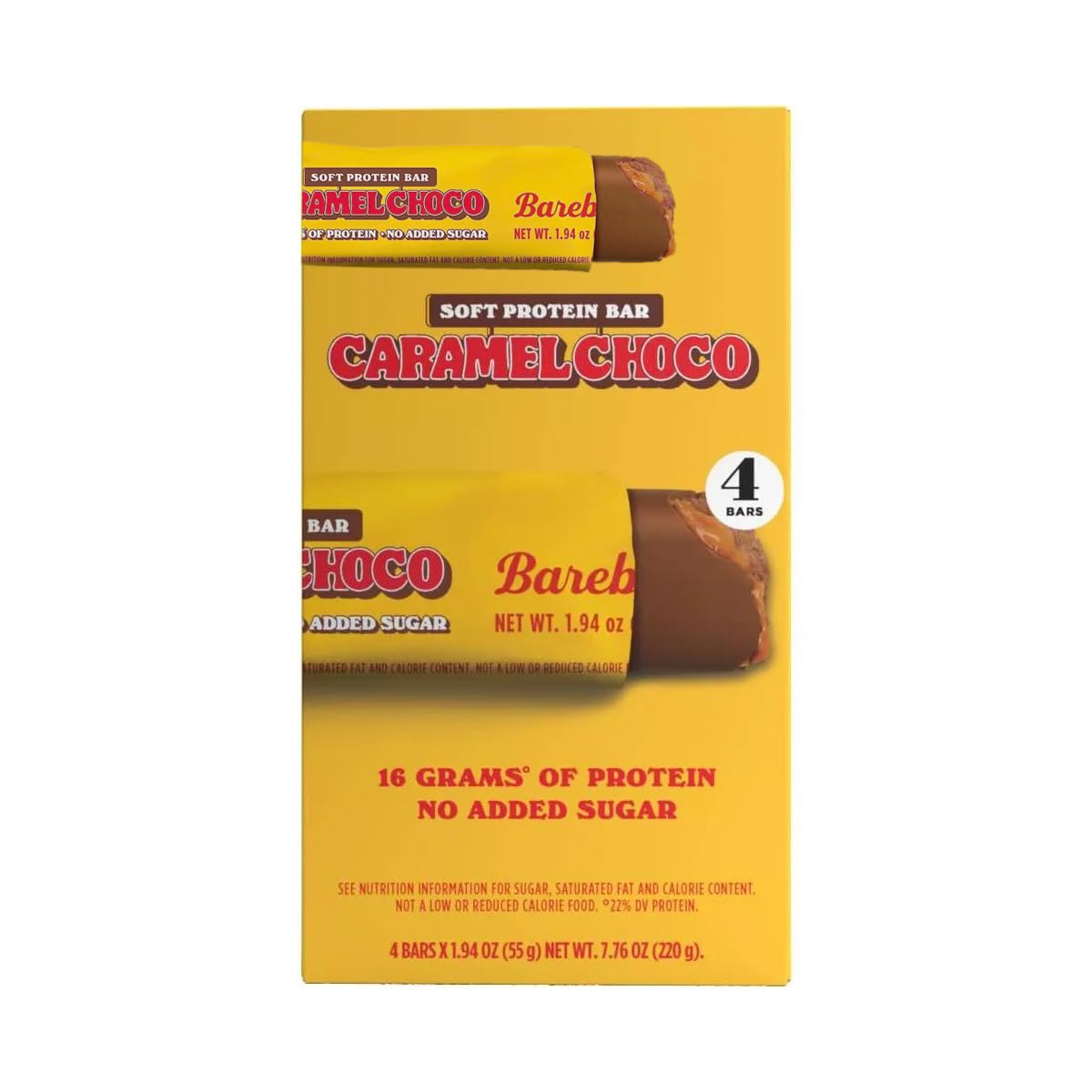 Barebels Nutrition Bars - 7.76oz/4 Bars (Chocolate Dough) — view 2