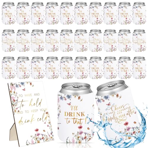 Refroidisseur de canette mariage contre les boissons tièdes de fête