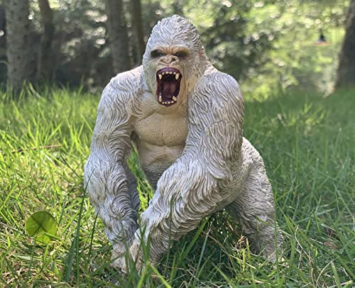 Gorilla King Kong Toys With Realistic Rock Action Figure Rampage Gorilla Fight Mode Gorilla Ape Solid Wild Animal Figurines For Role Playing Story Telling Toy And Christmas Birthday Gift For Kids #TOP2