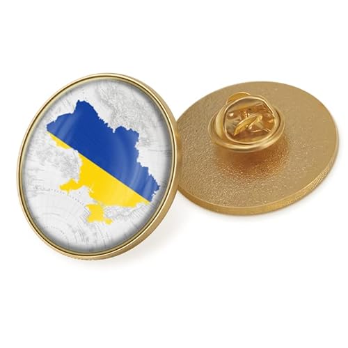 Ukraine Flag Pin, Stand with Ukraine Pin Cover