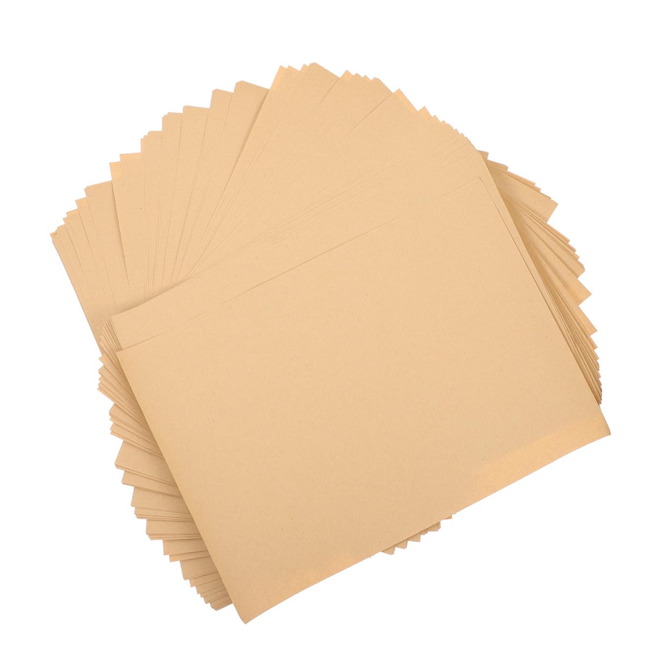 Uonlytech Papier à Dessin Kraft 4k Lisse et Résistant aux Rayures, 100 Feuilles A4 en Papier Kraft pour Garçon et Filles, pour Dessin et Pratique Artistique