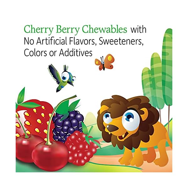 Garden of Life Vegetarian Multivitamin Supplement for Kids, Vitamin Code Kids Chewable Raw Whole Food Vitamin with Probiotics, 60 Chewable Bears