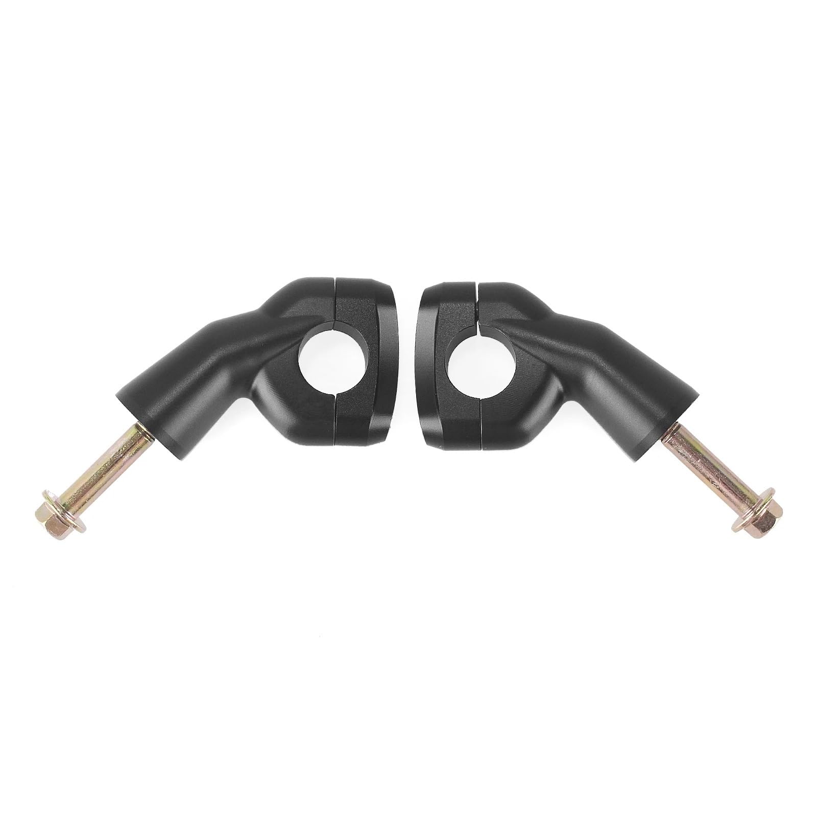 Verstellbarer Vorbau Motorrad Lenkererhöhung Klemmen Adapter Für Triumph Bonneville Bobber Schwarz T100 T120 Scrambler 1200 XC Street Twin(AA)