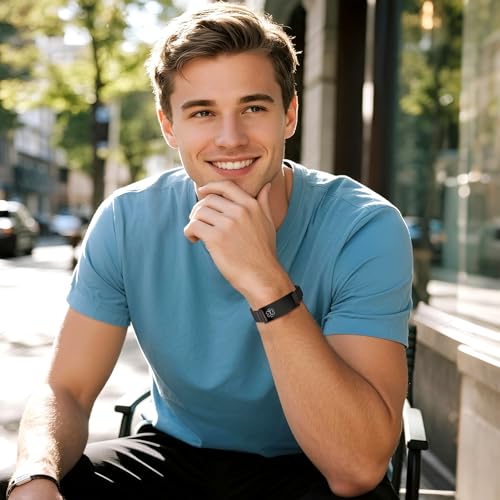 Personalized Medical Alert Bracelets for Men - Free Engraving Medical ID Bracelet Masculine Stainless Steel Waterproof Wristband Jewelry for Dad Husband Custom Emergency Bracelet for Allergy Diabetic3