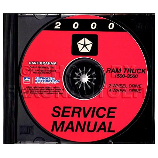 2000 DODGE TRUCK & PICKUP REPAIR SHOP & SERVICE MANUAL For Ram 1500, 2500, and 3500, half ton, three quarter ton, and one ton, 2-wheel drive 4-wheel drive, gasoline and diesel engines.