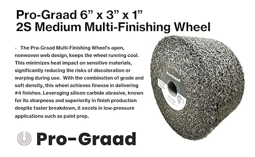 Image of Multi-Finishing Wheel 6 inch x 3 inch x 1 inch, 2S Medium, 13180