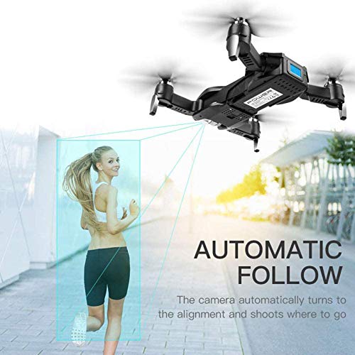 RC Drohne mit 1080P HD Kamera, Faltbare Drohne zur optischen Flusspositionierung, Gesten Foto/Video, 2,4 G WLAN… – Bild 7