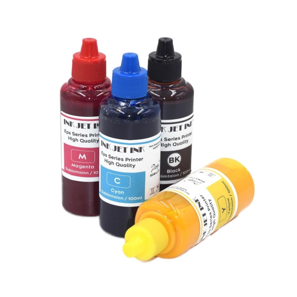 Kit di ricarica inchiostro per stampa a sublimazione GC21 4x100ml compatibile con stampante GX3050 GX3000 GX2050 GX7000 GX5050 GX2500