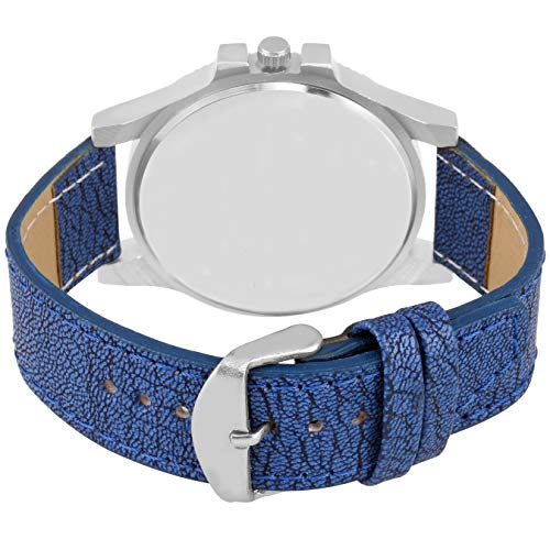 Buy Niyati Nx Analogue Men's Watch (Blue Strap Blue dial) at Amazon.in