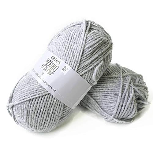 Drops Merino Extra Fine - Gris clair (05)
