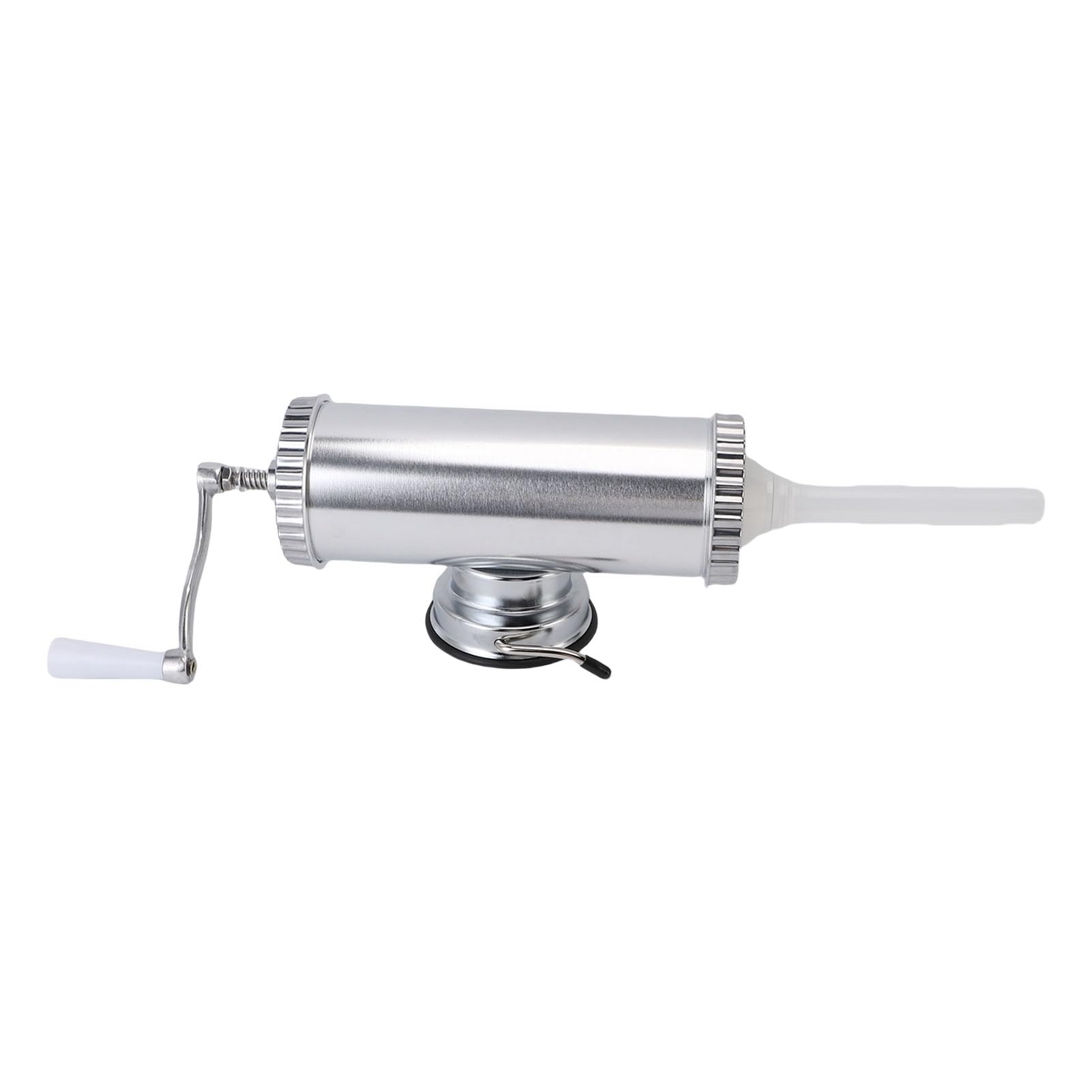 KIMISS Embutidora Manual de Salchichas de Acero Inoxidable | Máquina Llenadora de Carne Compacta para Uso Doméstico y Comercial, Eficiente y Ajustable (S 22,5 cm/8,86 pulgadas de diámetro)