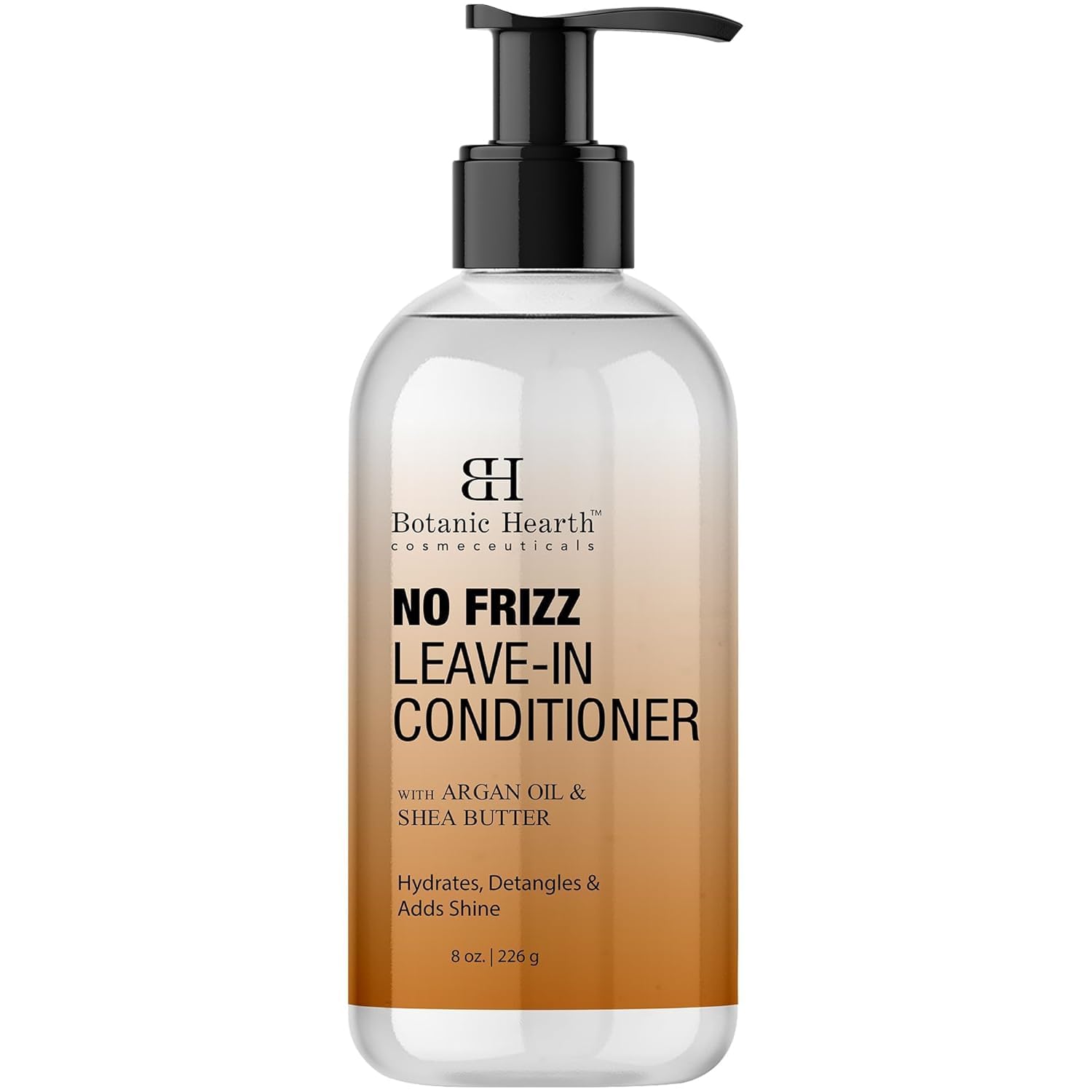 Botanic Hearth Leave In Conditioner For Curly, Frizzy, Dry, Damaged Hair | Detangling Conditioner With Shea Butter, Argan Oil & Allantoin | Smooth Flyaways & Add Shine | For All Hair Types | 8 Oz Botanic Hearth Leave In Conditioner For Curly, Frizzy, Dry, Damaged Hair | Detangling Conditioner With Shea Butter, Argan Oil & Allantoin | Smooth Flyaways & Add Shine | For All Hair Types | 8 Oz