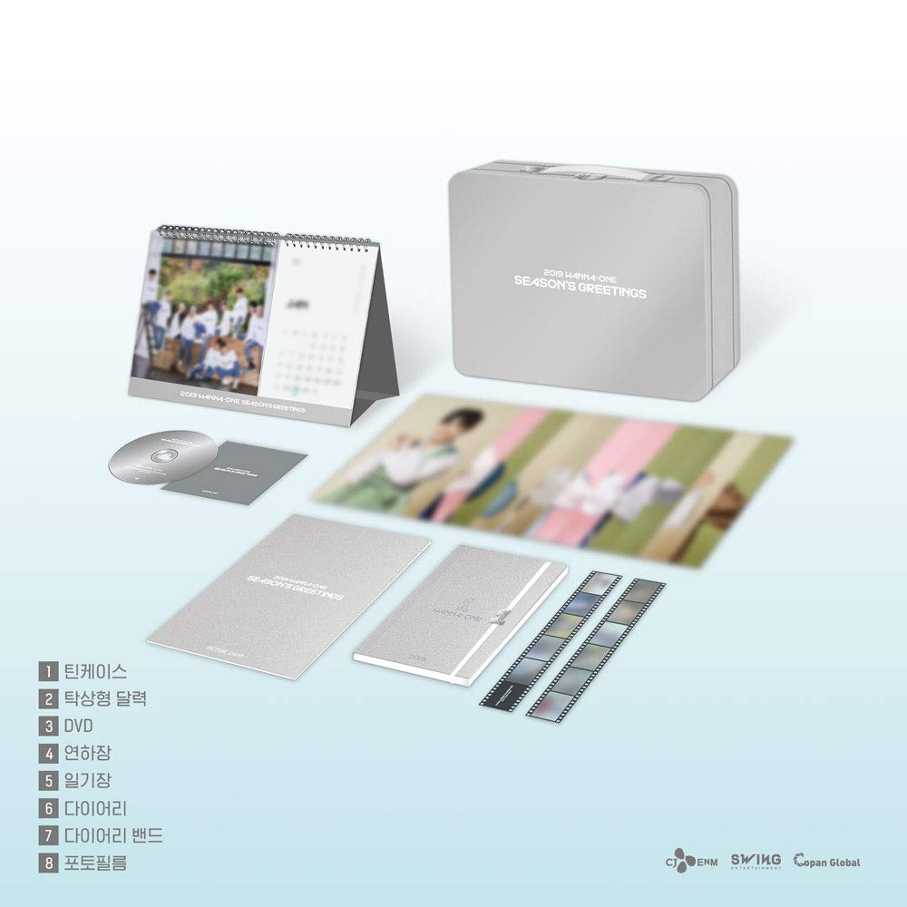 Amazon.com: WANNA ONE - 2019 WANNA-ONE SEASON'S GREETINGS+BEHIND