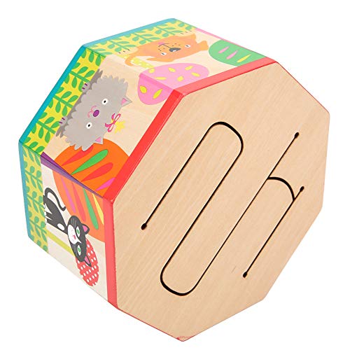 【 Praktisch 】 Muziekinstrumentenspeelgoed van hout speciaal ontwikkeld muziekspeelgoed voor trommels, licht en duurzaam… - Image 6