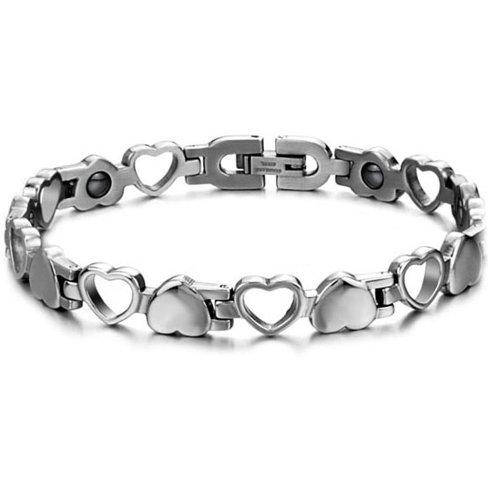 JewelryWe Damen Halskette, Edelstahl Hohle Retro Blumen Must