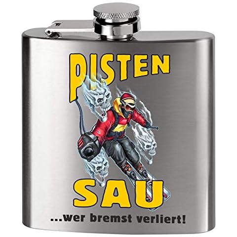 MCK Austria Design Flachmann Metall Cover