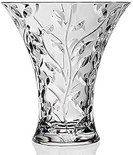 RCR Crystal "LAURUS" Vase 11" - Made in Italy