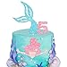 Mermaid Birthday Party Supplies, Mermaid Cake Topper Decorations for Mermaid Party Supplies Decor (5)