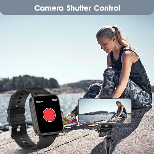 Fttmwtag Smart Watch For Android Iphone-Call Receive/Dial/Read Message/Ai Control-1.83 Inch Hd Screen-Ip67 Waterproof Fitness Smartwatch-Blood Pressure/Heart Rate/Spo2/Sleep Monitor-Sport Tracker For Women Men thumb #7