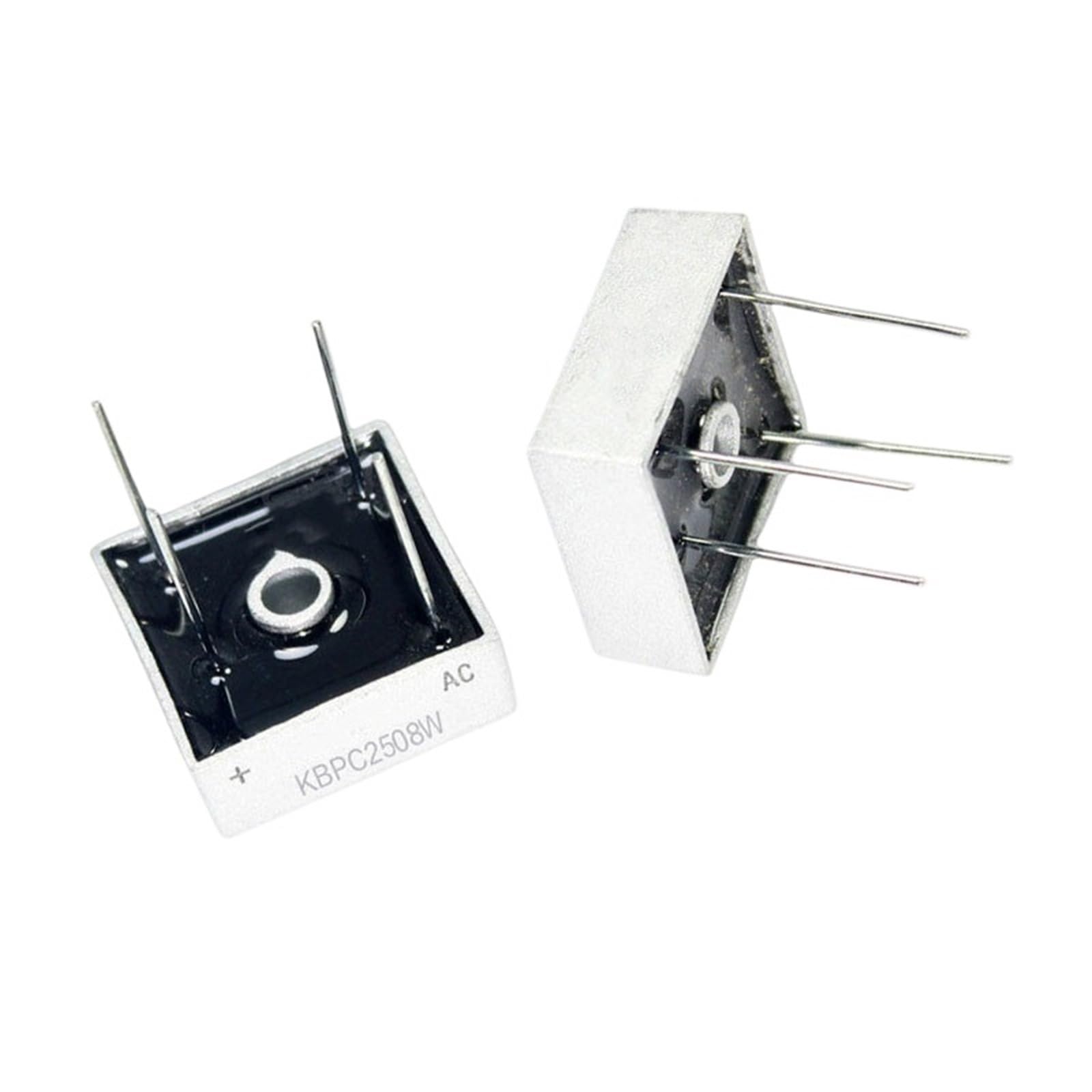 3/10/20/50/100Pcs KBPC2508W Bridge Rectifier DIP-4 Square Bridge 25A/800V(50Pcs)