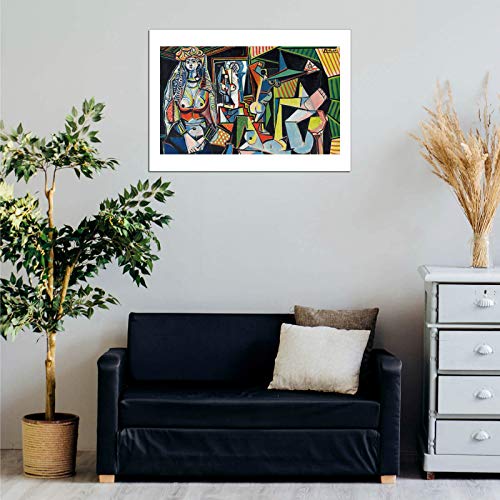 Picasso Les femmes d'Alger impression d'art extra large grand format - 2