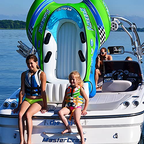 Rave Sports Child Neoprene Life Vest - Uscg Pfd (Blue/Orange/White) #TOP3