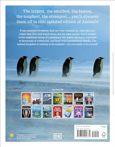 Animals A Visual Encyclopedia (Dk Smithsonian) - Image 2
