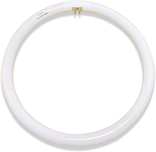 Miniatura 7 de Repuesto de bombilla circular T5 de 9 pulgadas (FB681) para Zadro GLA, GLAW, SLWR, espejo de maquillaje SLVR, bombilla fluorescente de 22 W, G10q 4
