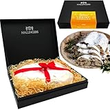 Hallingers Festlicher Christstollen XL - Traditionell gebackener Christstollen in edler Box (Box) - Geschenkideen Weihnachten & Geschenke Adventskalender | Danke Silvester Freundschaft Genesung