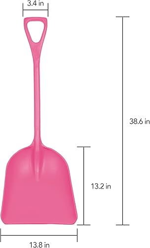 Vista 40 de Remco - Pala higiénica, hoja de polipropileno Naranja