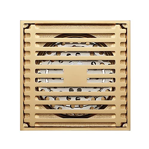 Bonde de douche anti-odeur 10 cm contre les blocages de canalisation - 5