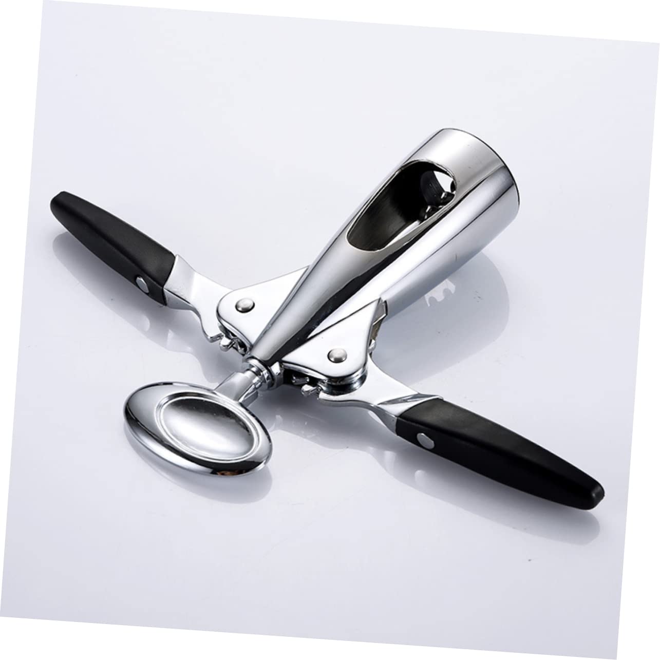 KICHOUSE Manual Wine Bottle Opener Zinc Corkscrew Can Opener Heavy Duty Wine Accessories Home Bar Tool