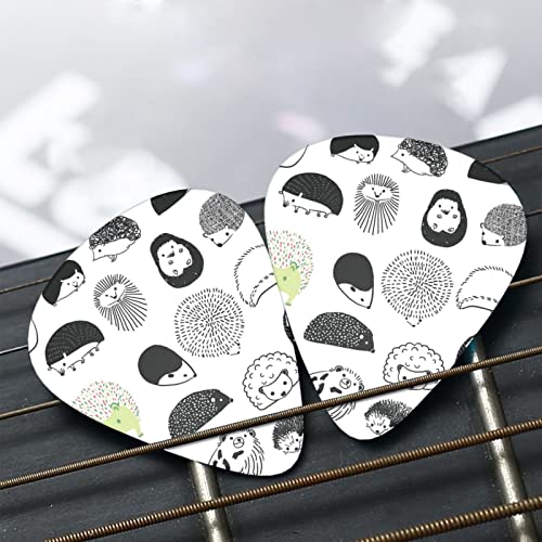 Ensemble de 12 médiators de guitare Hedgehog pour guitare acoustique, guitare électrique, contrebasse, ukulélé - Les Beatles, Paul McCartney, John Lennon, RIngo Starr, George Harrison Ensemble de 12 médiators de guitare Hedgehog pour guitare acoustique, guitare électrique, contrebasse, ukulélé – Image 8