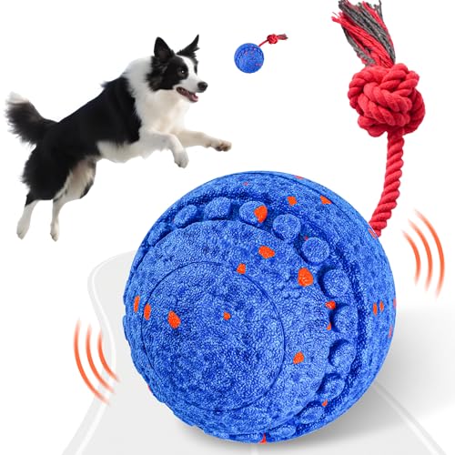 Moseyuh Motion-Activated Dog Toy, Waterproof & Rechargeable