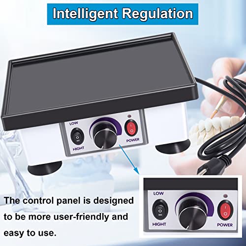 Lab Vibrator JT51 Model Dental Lab Equipment Powerful Square Quartet