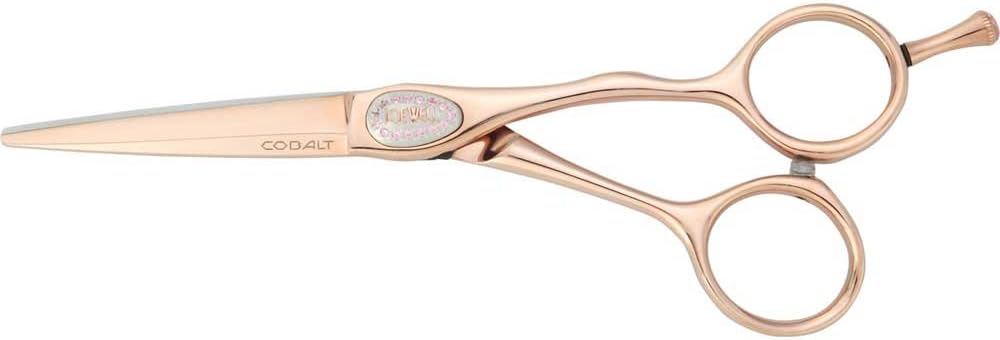 Joewell Rose Gold Cobalt Hair Cutting Shears - FREE Joewell Thinner Included (5.75")
