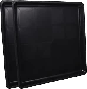 View of BCOATH 2pcs Tray Commode Liners Crate Pads for Dog Cages Crates Metal ...