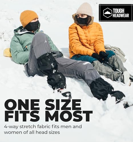 Tough Headwear BFM-122 Half Ski Mask For Men & Women, Winter Face Mask For Cold Weather, Half Balaclava Neck Gaiter Warmer thumb #5